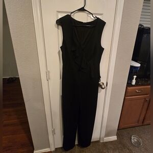 Elegant Black Sleeveless Jumpsuit